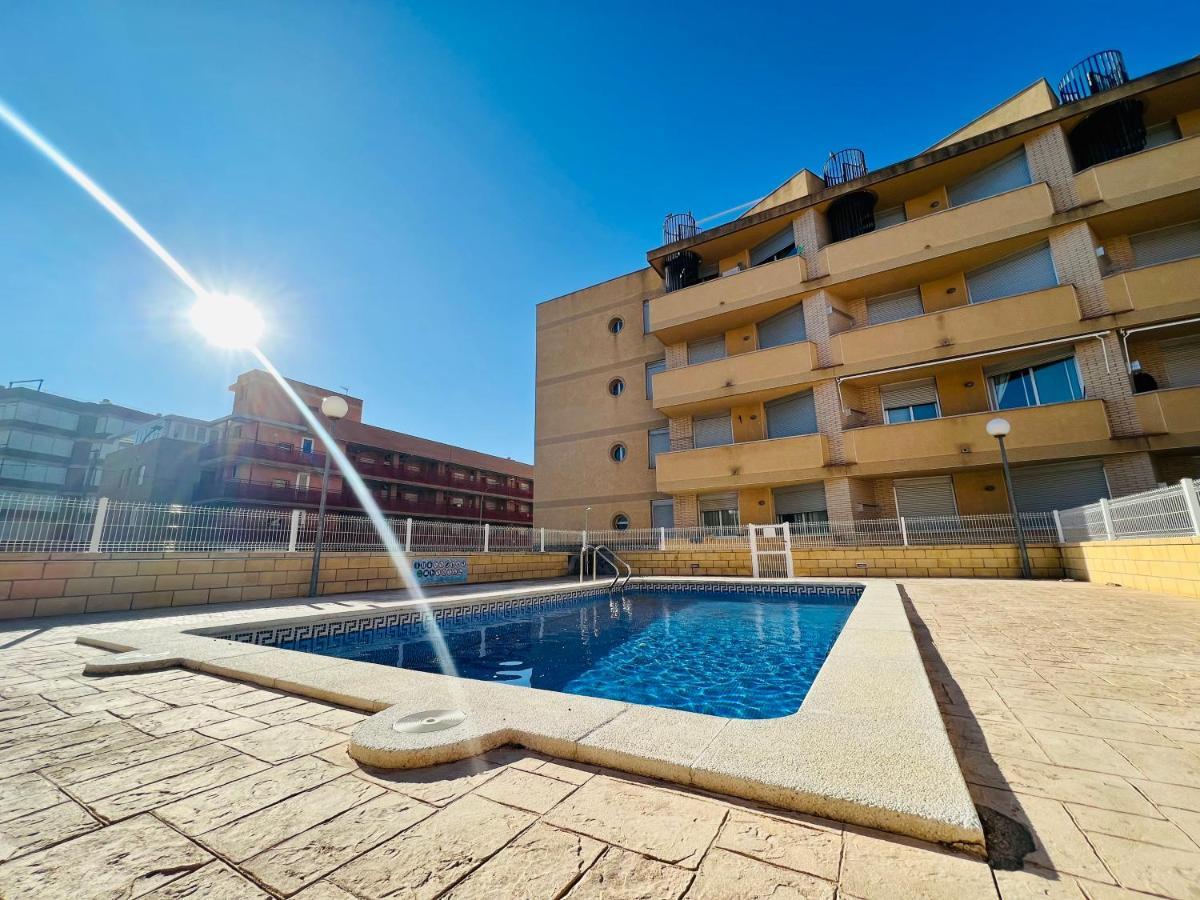 Apartamento Familiar Con Piscina A Un Paso De Playa Cala Sirenas 迈阿密普拉特亚 外观 照片